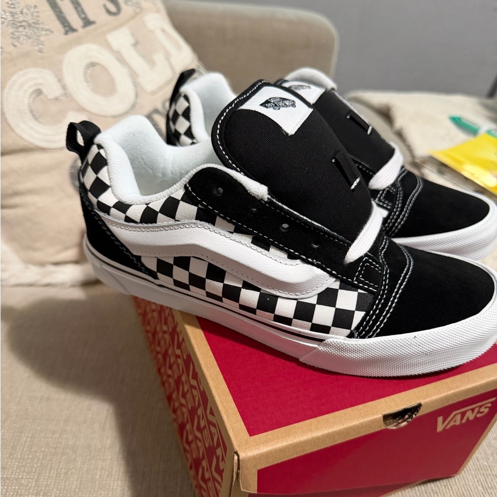 Vans Classic Black and White Checkered Shoes